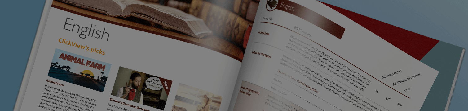 Order your Curriculum Library Guide