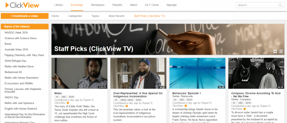 ClickView TV