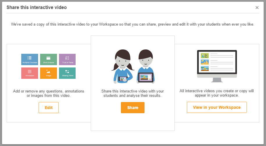 Share ClickView Interactive Videos