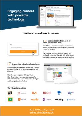 ClickView for IT Flyer-image