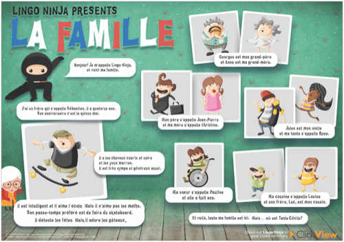 Lingo Ninja Presents La Famille-image