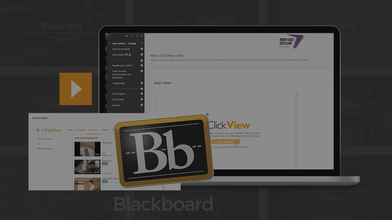 ClickView for Blackboard