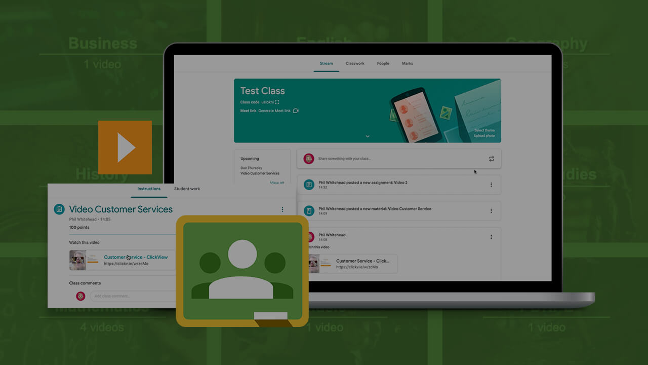 ClickView for Google Classroom