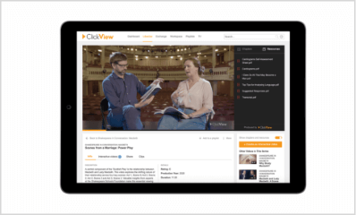ClickView - Product Screenshots - Tablet