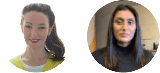 Tammy Woods and Dr Asha Patel