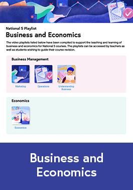 National 5 Playlist - Business and Economics-image