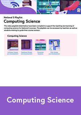 National 5 Playlist - Computing Science-image