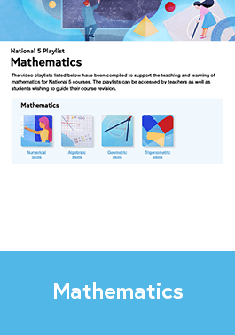 National 5 Playlists - Mathematics-image