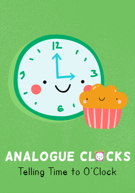 Analogue Clocks: Telling the Time to O'Clock Teacher Pack-image
